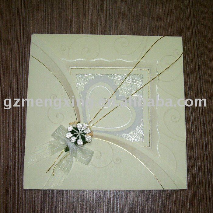 See larger image Creative handmade wedding invitationsT004