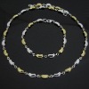 & B61 Silver & Gold jewelry sets