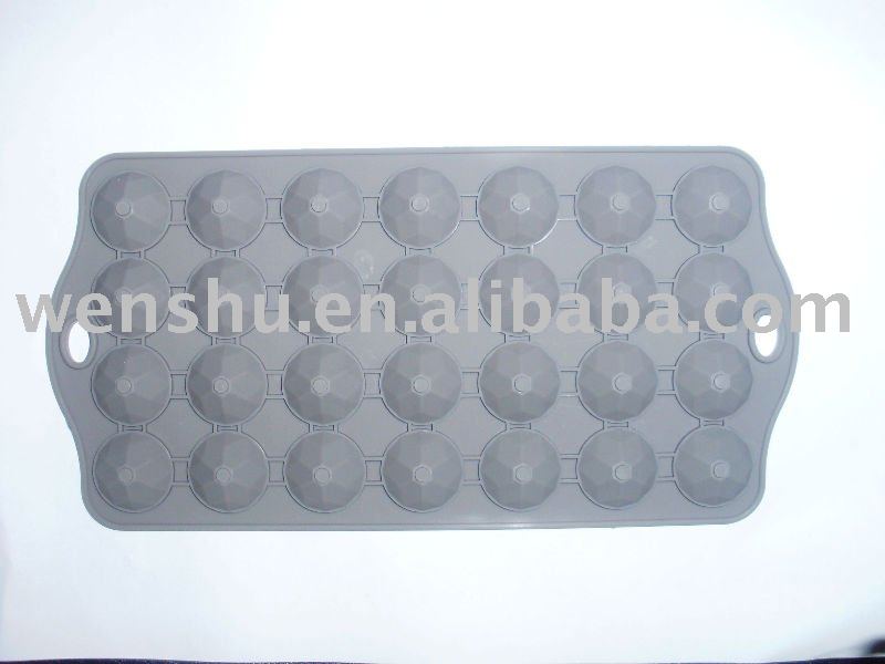 Diamond silicone ice cube silicone ice tray. Diamond silicone ice cube