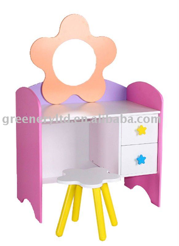 makeup furniture. See larger image: Wooden children/kid furniture set for makeup