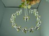 Angle beads silver jewelry sets &s4