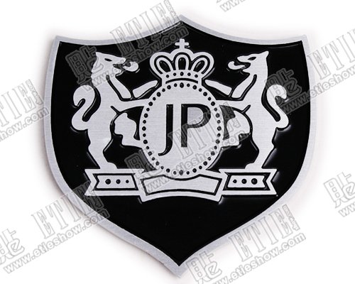 JP shield logo motor sticker