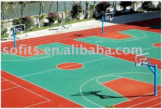 basketball court floor. Basketball Court Playground
