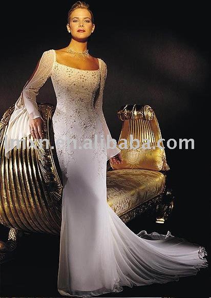 Beautiful arabic wedding dress 