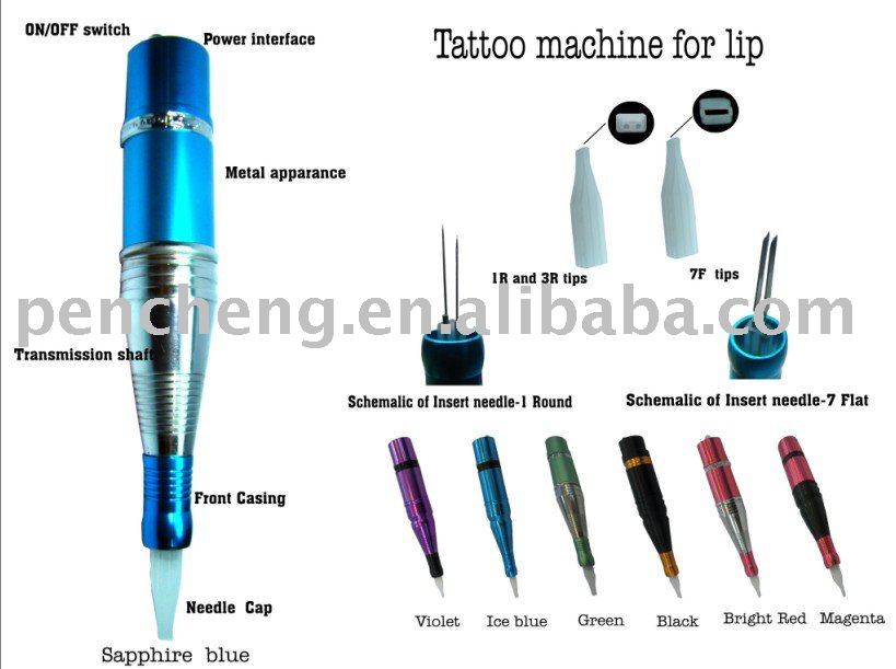 See larger image: Permanent Makeup Pen Machine for Tattoo lip Supply&Fastest tattoo machine.