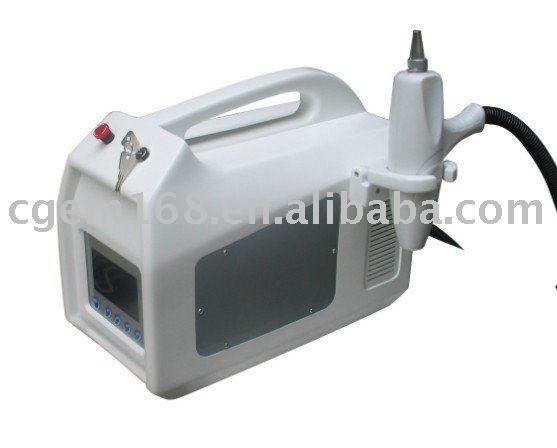 See larger image: portable laser tattoo removal equipment with high energy.