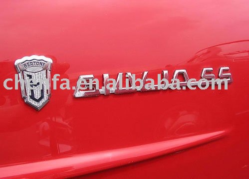See larger image ABS chrome car logo ALFA ROMEO 