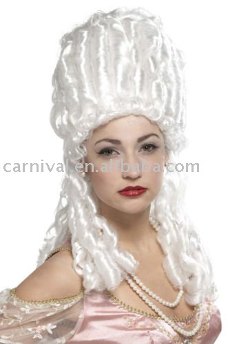 Marie Antoinette White Halloween Costume Wigs BSHW1218 