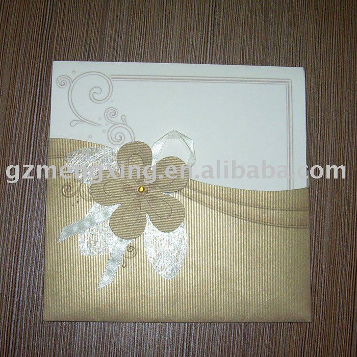 See larger image Classical wedding invitation cards T002