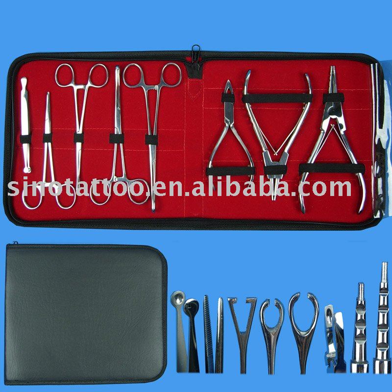 See larger image: Professional Stainless Steel Body Piercing Tool Kit, Piercing Tool Kit. Add to My Favorites. Add to My Favorites. Add Product to Favorites 