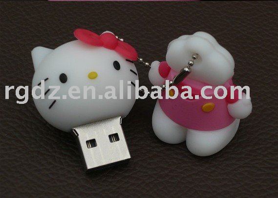 Hello Kitty Office Supplies. Pink Hello Kitty 4GB USB Flash