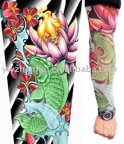 See larger image: Full Half and Quarter Sleeve Tattoo Designs