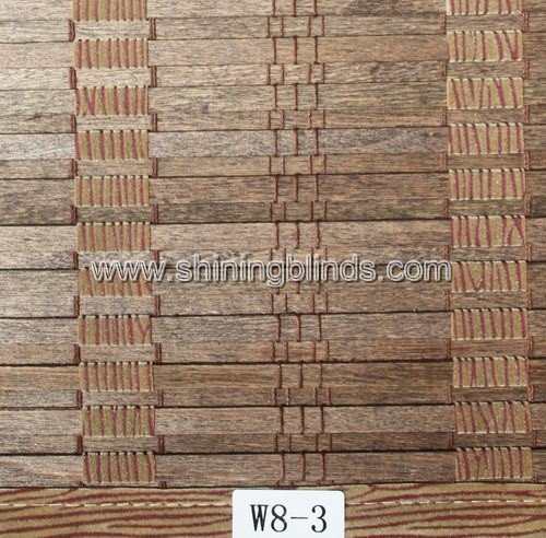 BLINDS - WINDOW BLINDS - FAUX WOOD  NATURAL WOOD BLINDS - ROMAN