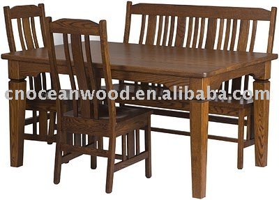 Dining Room Sets  Bench on Oak Dining Table  Dining Chair  Bench Products  Buy Solid Oak Dining