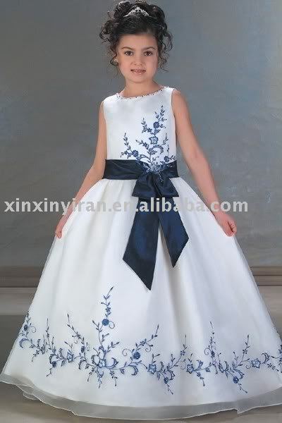 Fashion Designer Software  Kids on Pretty Kids Wear Evening Dress With Fadhion Sash Xxk0025 Sales  Buy