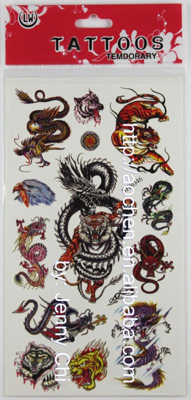 See larger image: body art temporary tattoo sticker. Add to My Favorites