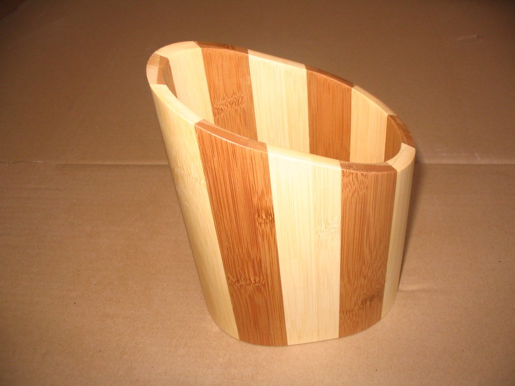 Bamboo Utensil Holder