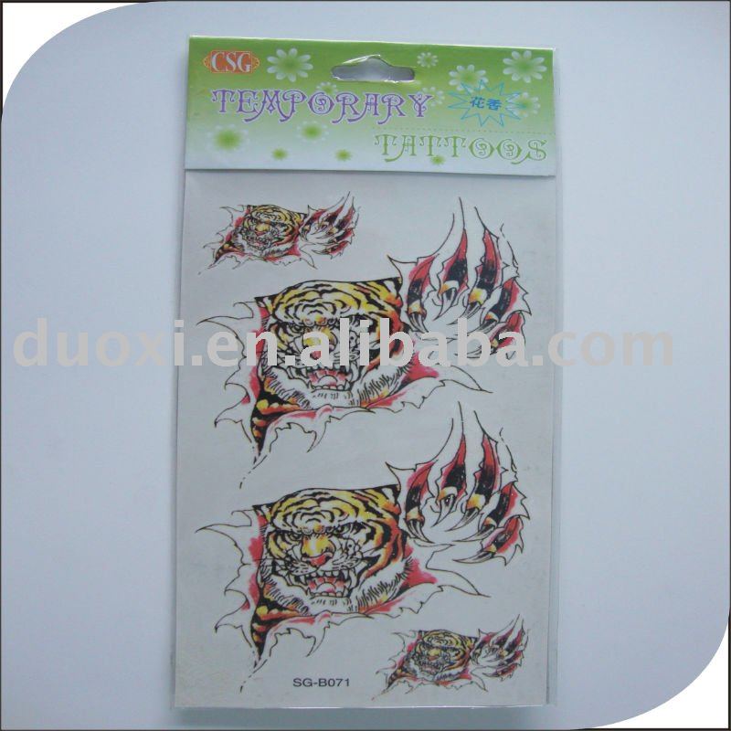 See larger image: cartoon 3d Tattoo sticker. Add to My Favorites