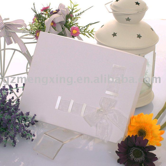 unique wedding decorations in paper box T079