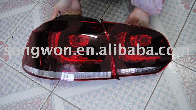 led car tail lamp for golf 6 GTI
