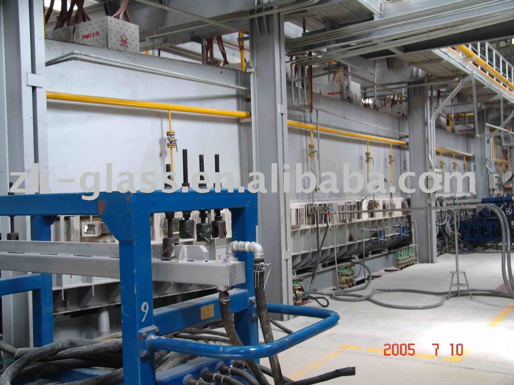 Tin bath equipment for float glass production line