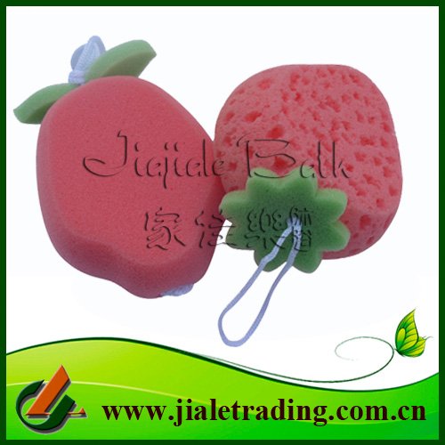 cartoon car wash sponge. pineapple shaped Wash Sponge(China (Mainland))