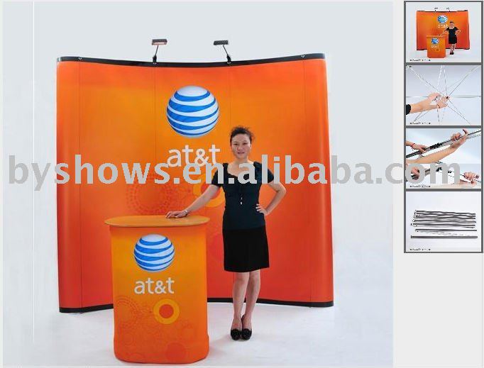 tradeshow booth displays. Retractable trade show display