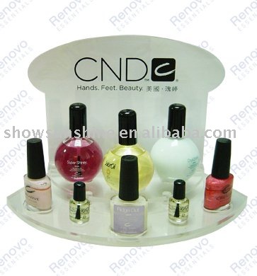 See larger image: cosmetic display stand ,nail polish display rack