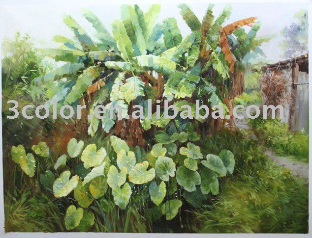 oil paintings of nature. beautiful nature scenery oil