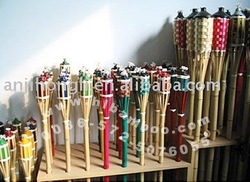 Bamboo Tiki Torches