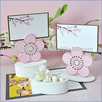 Wedding Gifts Cherry Blossom Place Card Holder