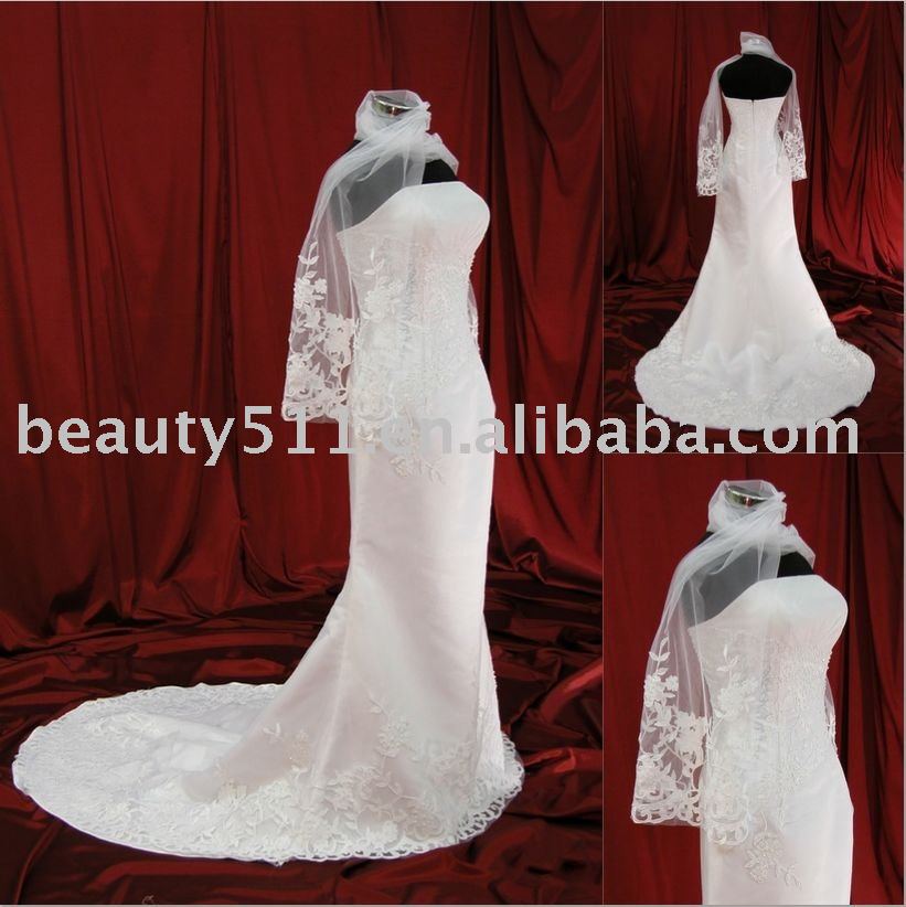 2011 beading halter japanese wedding dress bridal dresses Aline wdxx 8