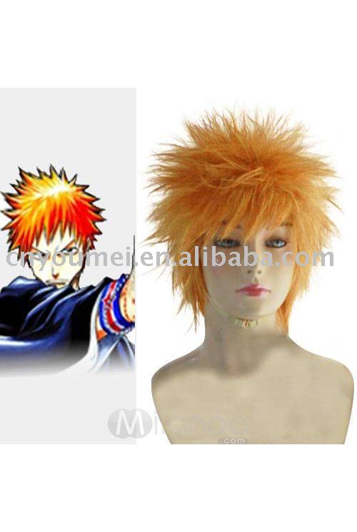 Similar Products from this Supplier View this Supplier's Website. See larger image: Bleach Ichigo Kurosaki Bankai Halloween Cosplay Wig. Add to My Favorites