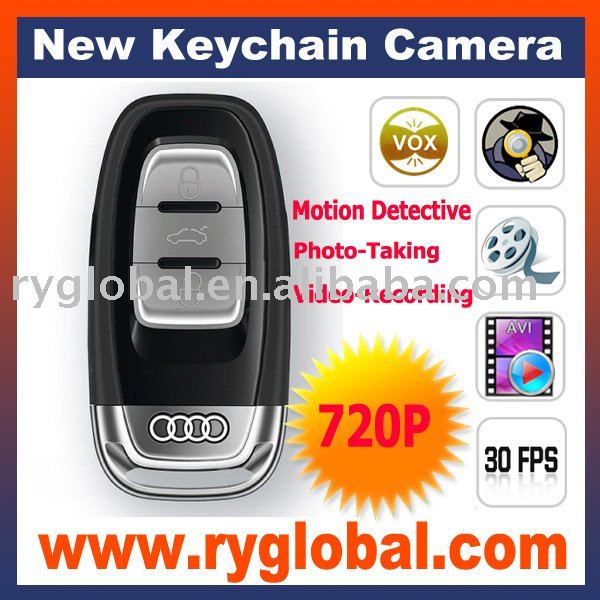 See larger image: 720P Audi Car Key DVR. Add to My Favorites