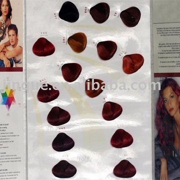 Hair Dye Samples