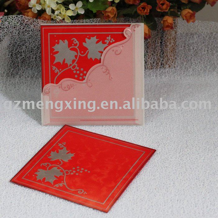 See larger image red hindu stunning wedding Invitation CardHW030