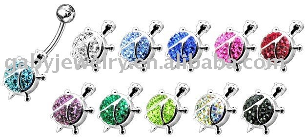 See larger image: fashion body piercing jewelry navel belly bar nsw-1006