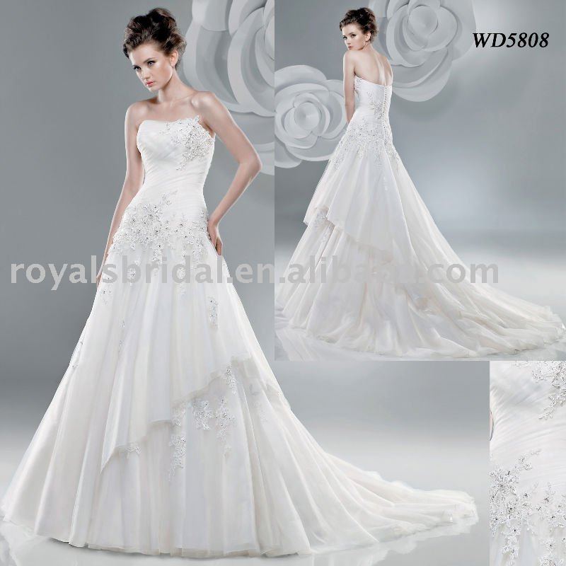 latest wedding dress designs. WD5808 Latest Design Wedding