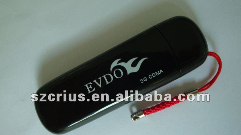 3G CDMA EV-DO Rev.O USB modem with Qualcomm MSM 6500