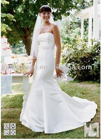 new designer modest and vintage mermaid style wedding dresses DBW032