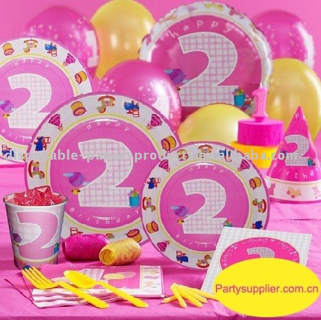 Birthday Party Supplies  Girls on 2nd Birthday Party Supplies  View 2nd Birthday Party Supplies  Victory