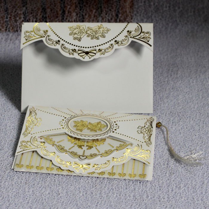 See larger image Indian Wedding Invitation CardsHW056