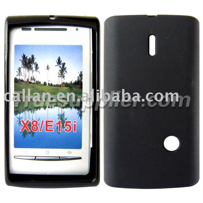 sony ericsson x8 black. for Sony Ericsson X8 TPU