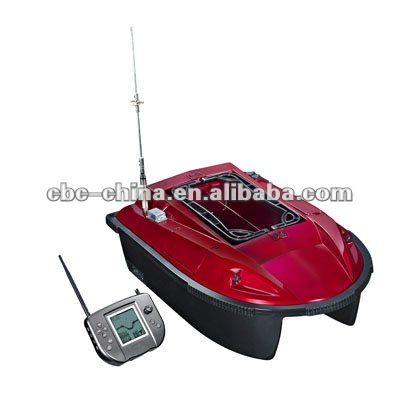   Fishing on Control Bait Boat With Electronic Compass Gps System   Sonar Type Fish