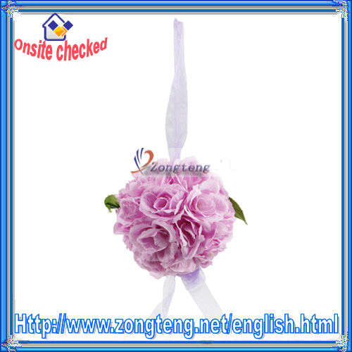 Lavender Rose Ball Wedding Flower Decoration