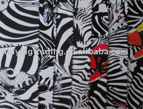 PU leather with Zebra designChina Mainland