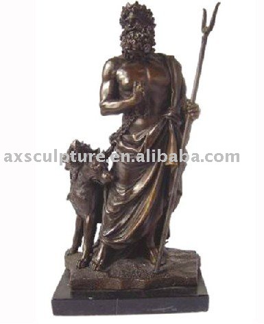 Greek Bronze Statue