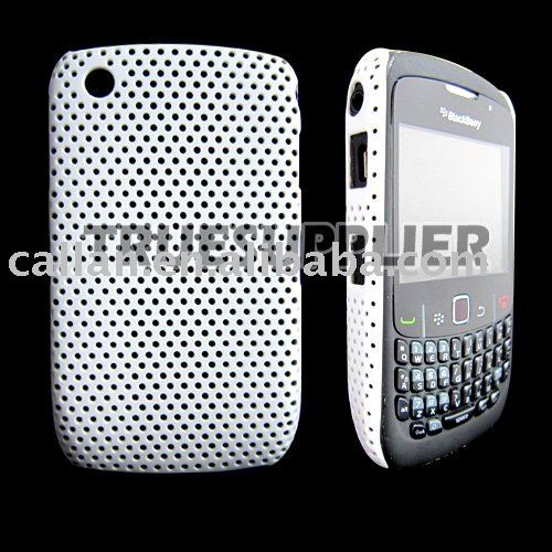 blackberry curve 8520 white. White. hard protect cases