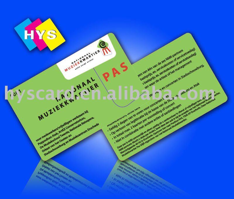 image: pvc visiting cards
