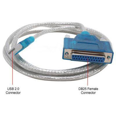   Printers on Usb To Db25 Printer Scanner Cable Adapter  Usb To Db25 Printer Scanner